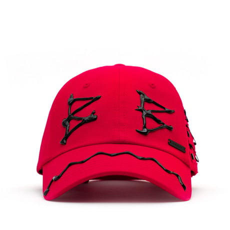 BLACK BLOND/Smile Devil CAP RED