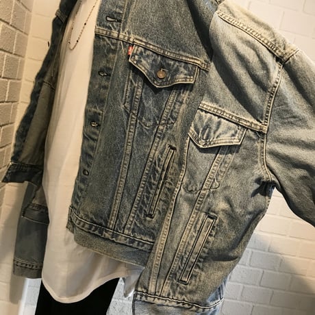 RE NEW/Levis custom denim jacket ⑥
