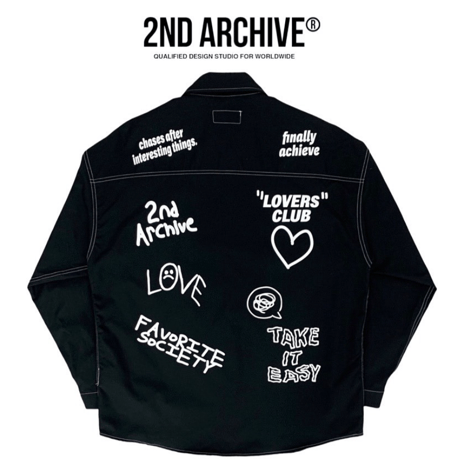 2nd archive/ Graffiti Oversize Shirts