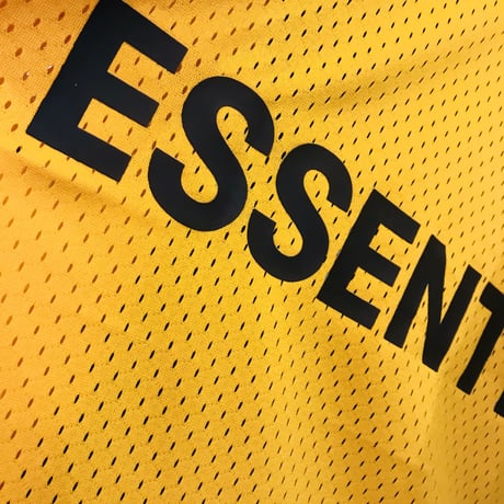 Fear Of God  FOG Essentials/Graphic Mesh Tee YELLOW