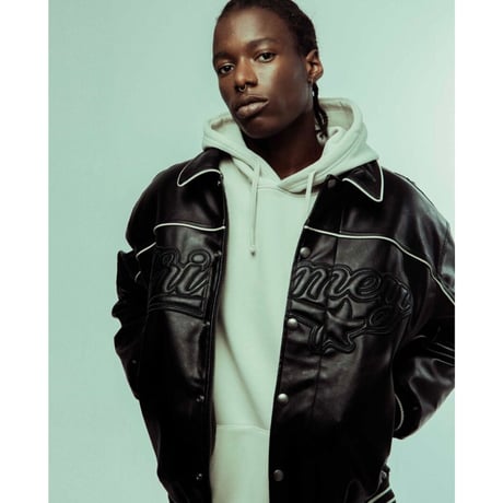 GRMY/MADRID PU LEATHER JACKET "BLACK"