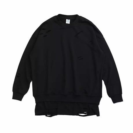 WOSS.official/layered Tee  Crewneck