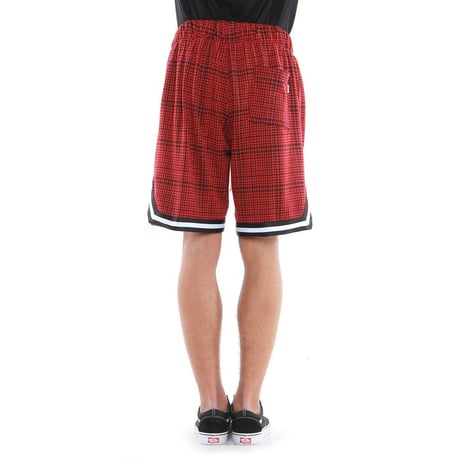 EPTM/BasketBall Shorts　RED CHECK