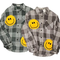 WOSS.official/ Tweed Smile Long Shirts