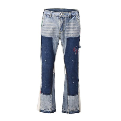 WOSS.official/Buggy  denim pants　"Blue "