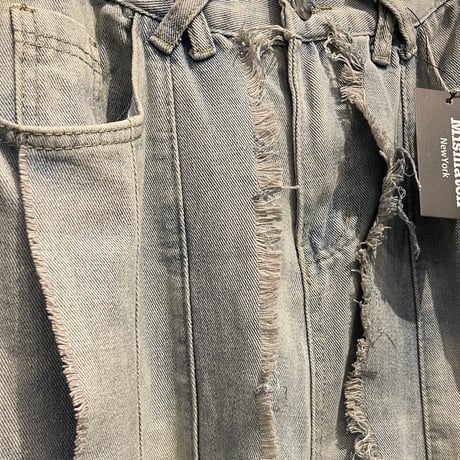 Mismatch nyc/Damaged Denim Jacket ＋ Pants (SET UP)