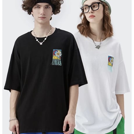 WOSS.official/Oversized Fringe Tshirs