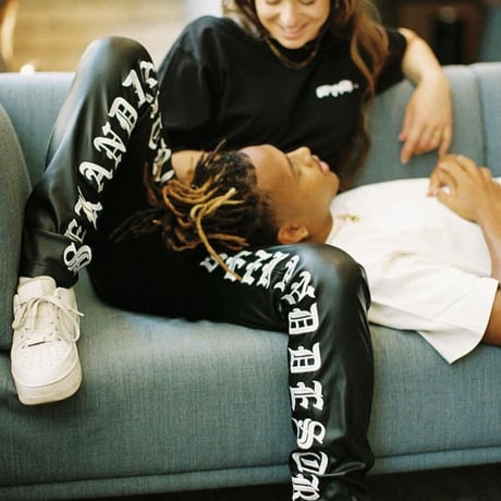 EPTM/LETHER pants