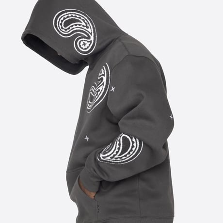 EPTM/PAISLEY  HOODIE ”charcoal”