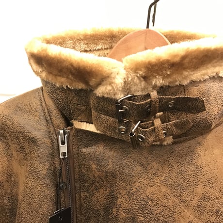 Reason Clothing Newyork/Fur ライダースジャケット