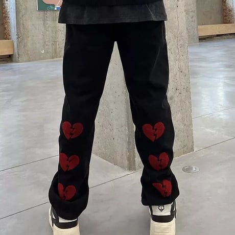 Mismatch NYC/HeartBlake Denim  pants