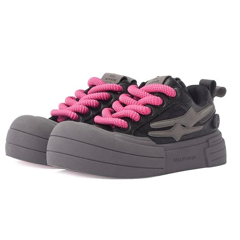 新品未使用KILLWINNER Smile lifeスニーカー　ピンク KillWinner/Smile Life Sneaker 