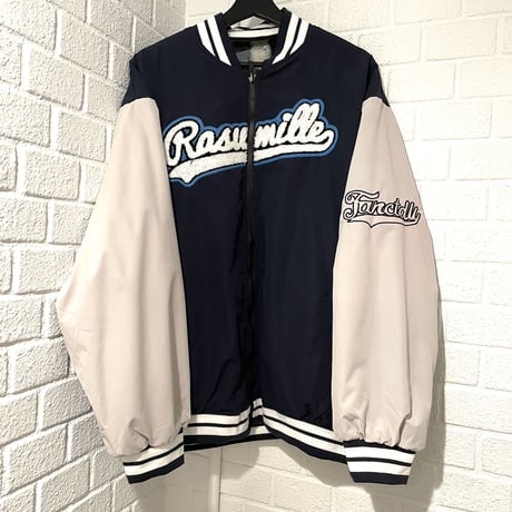 WOSS.official/ FUR  Varsity Jacket  (REVERSIBLE)