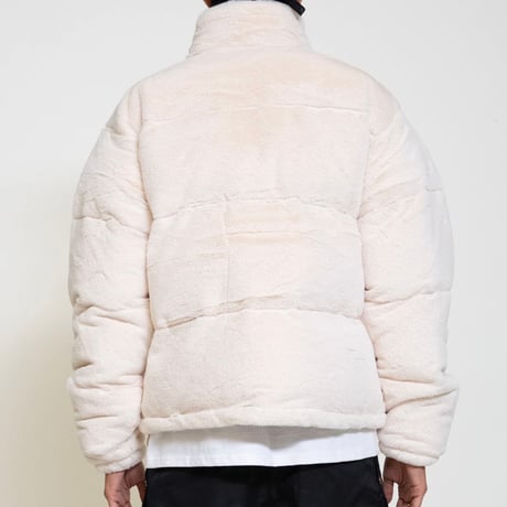 EPTM/FUR PUFFER  JACKET  "CREAM"