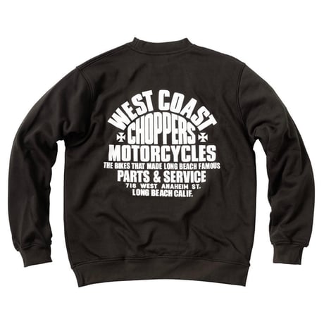 West Coast Choppers/ W.C.C Logo SweatShirts "BLACK"