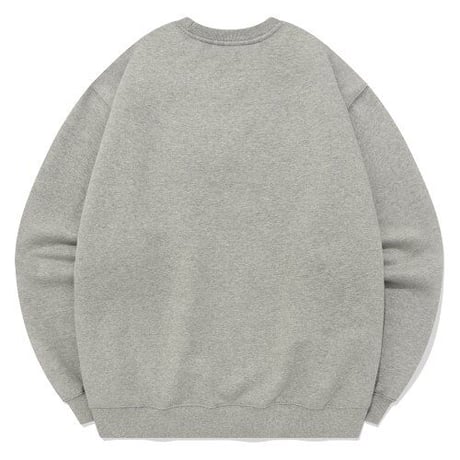 SAINT PAIN/Loop Stitch Crewneck "GRAY"