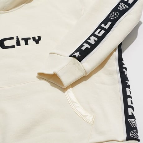 ALL CITY by Just Don / Logo Hoodie  CREAM