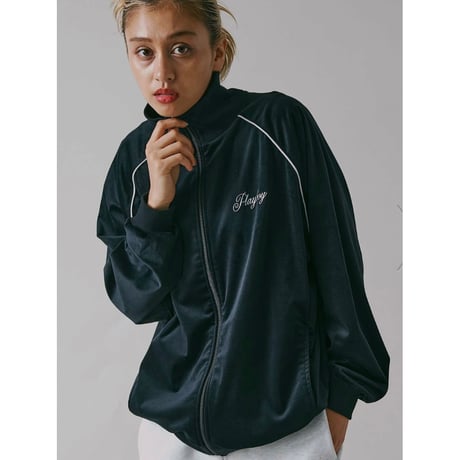 Playboy/Velours Track Jacket
