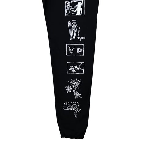 Deadly Doll/"Comic " Sweat Pants (SET UP)