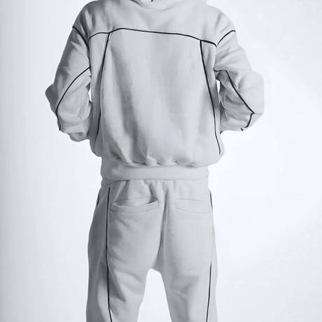 2TW®︎ /  Hoodie + Pants (SET UP)  WHITE