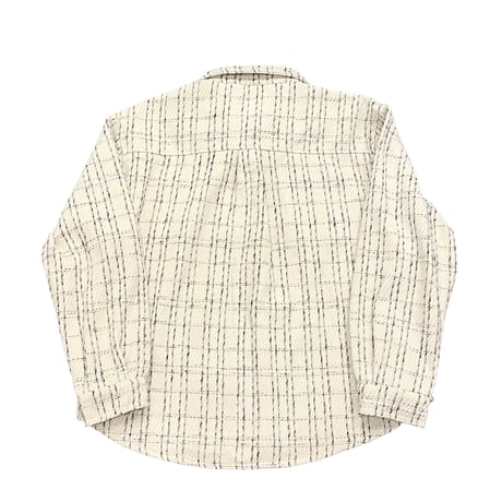 Mismatch NYC/Oversized Tweed shirts  jacket CREAM