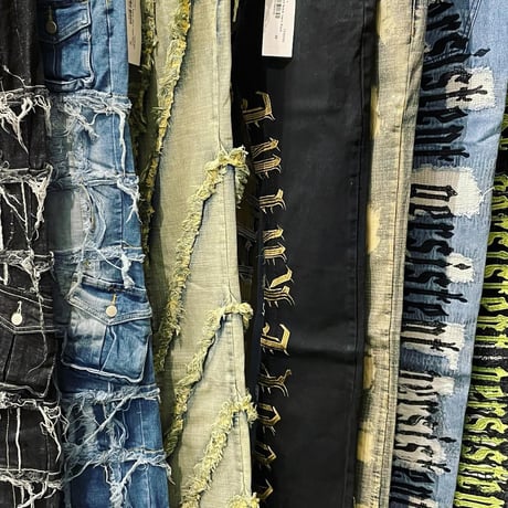 Cooper 9/  Fringe Stack Denim