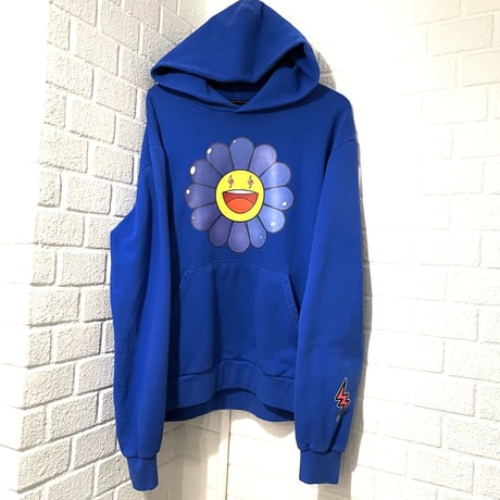 J Balvin × Takashi Murakami/"KAIKAI KIKI " Hoodie BLUE