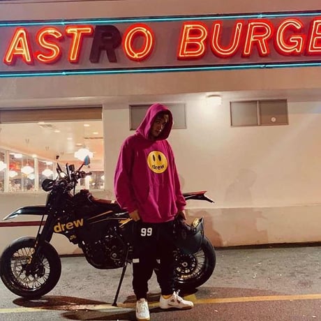 Drew House/Mascot Hoodie MAGENTA