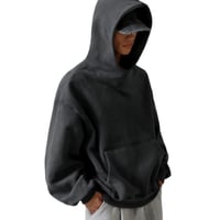 Like The Most/ Balloon Over Hoodie  "CEMENT"