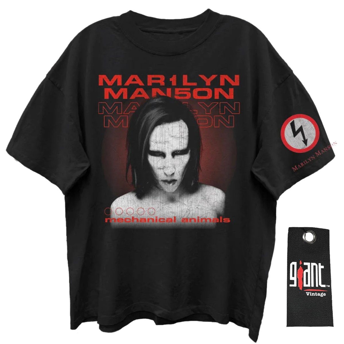Marilyn Manson ビンテージ　Tシャツ　giant Marilyn Manson× Giant Vintage official Tee | BI