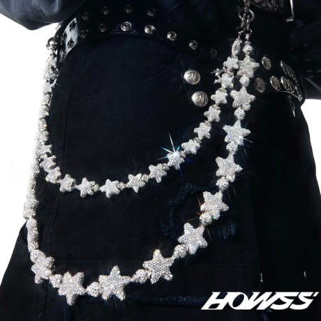 HOWSS / Star Stone Wallet Chain