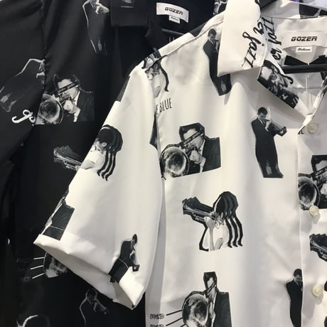 GOZER/Jazz Club Shirts　ブラック