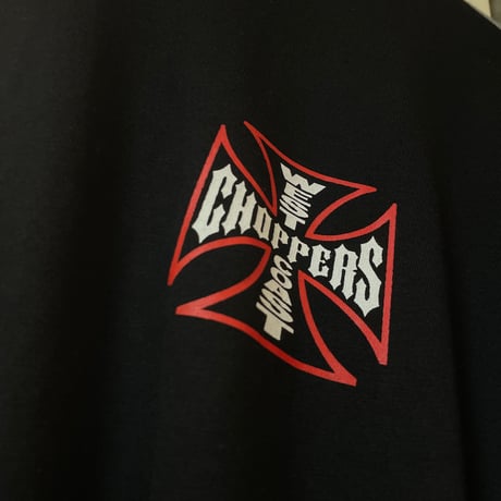 West Coast Choppers/ W.C.C Flame Tshirts "Black"
