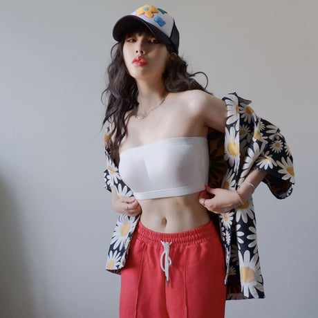 MISTER CHILD/Flower Logo Mesh Cap