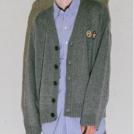 MISTER CHILD/Knit cardigan "GREY"