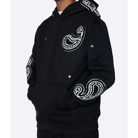 EPTM/PAISLEY  HOODIE ”BLACK”