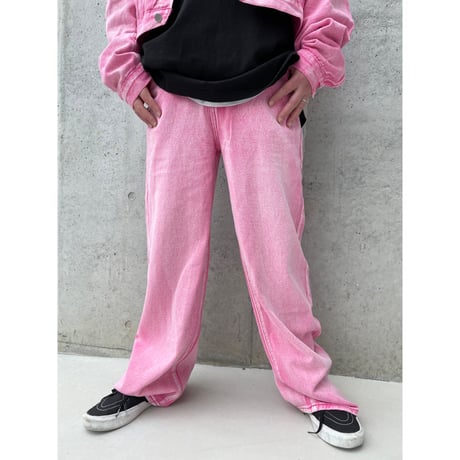 Mismatch NYC/Washed Pink Denim Set Up