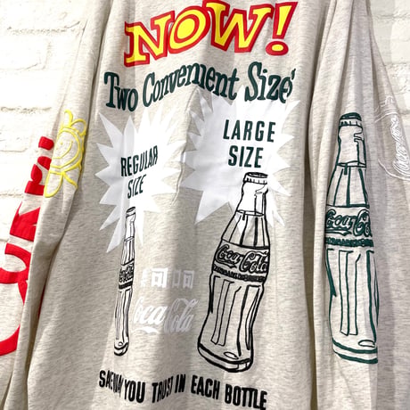 Coca Cola/US限定 Long Sleeve Tee