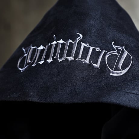 ByTheR/ Suede Short Zip Hoodie