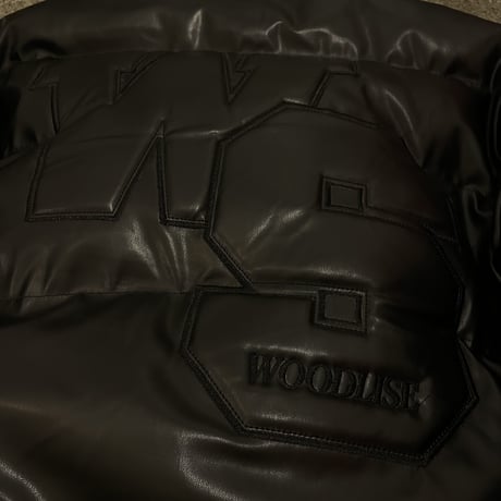WOSS.official/Lether Puffer jacket