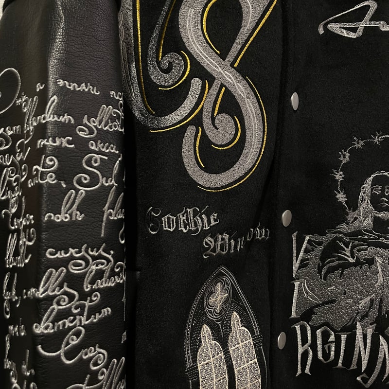 Mismatch NYC/ Pray Wool Varsity Jacket | BINGOS