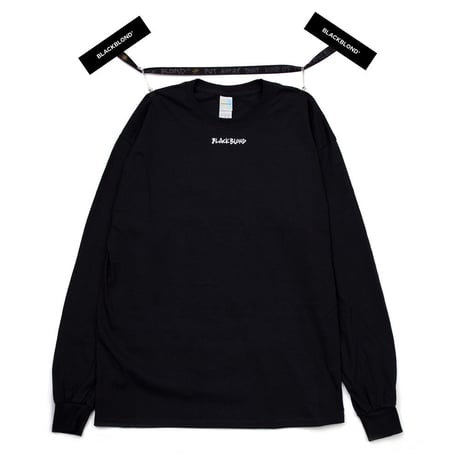 BLACK BLOND/INNOCENT Long Sleeve Tee BLACK