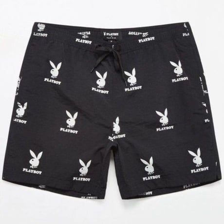 US限定　PLAY BOY/SHORTS  BLACK