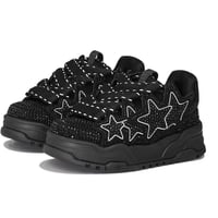 Kaalixto/Big Star Rhinestone Sneaker  BLACK