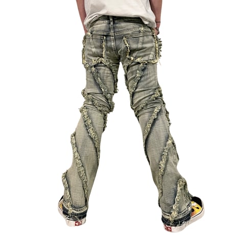 Cooper 9/  Fringe Stack Denim