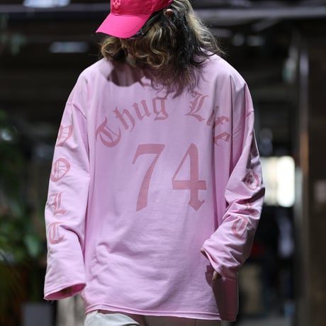 By The R/Thug Life LongSleeve Tee "PINK"