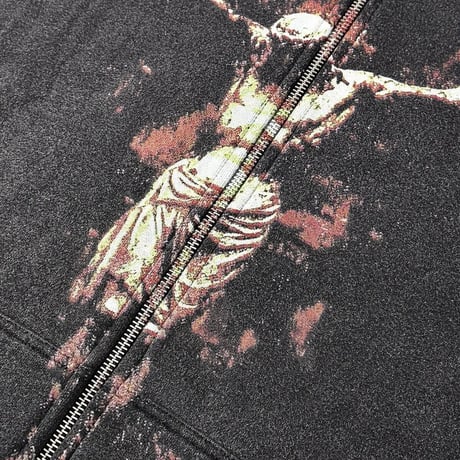 Mismatch NYC/Cross Zip Up hoodie
