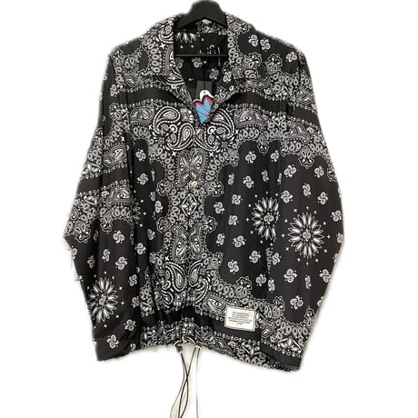 BOOHOO × Migos /BANDANA Coach Jacket BLACK