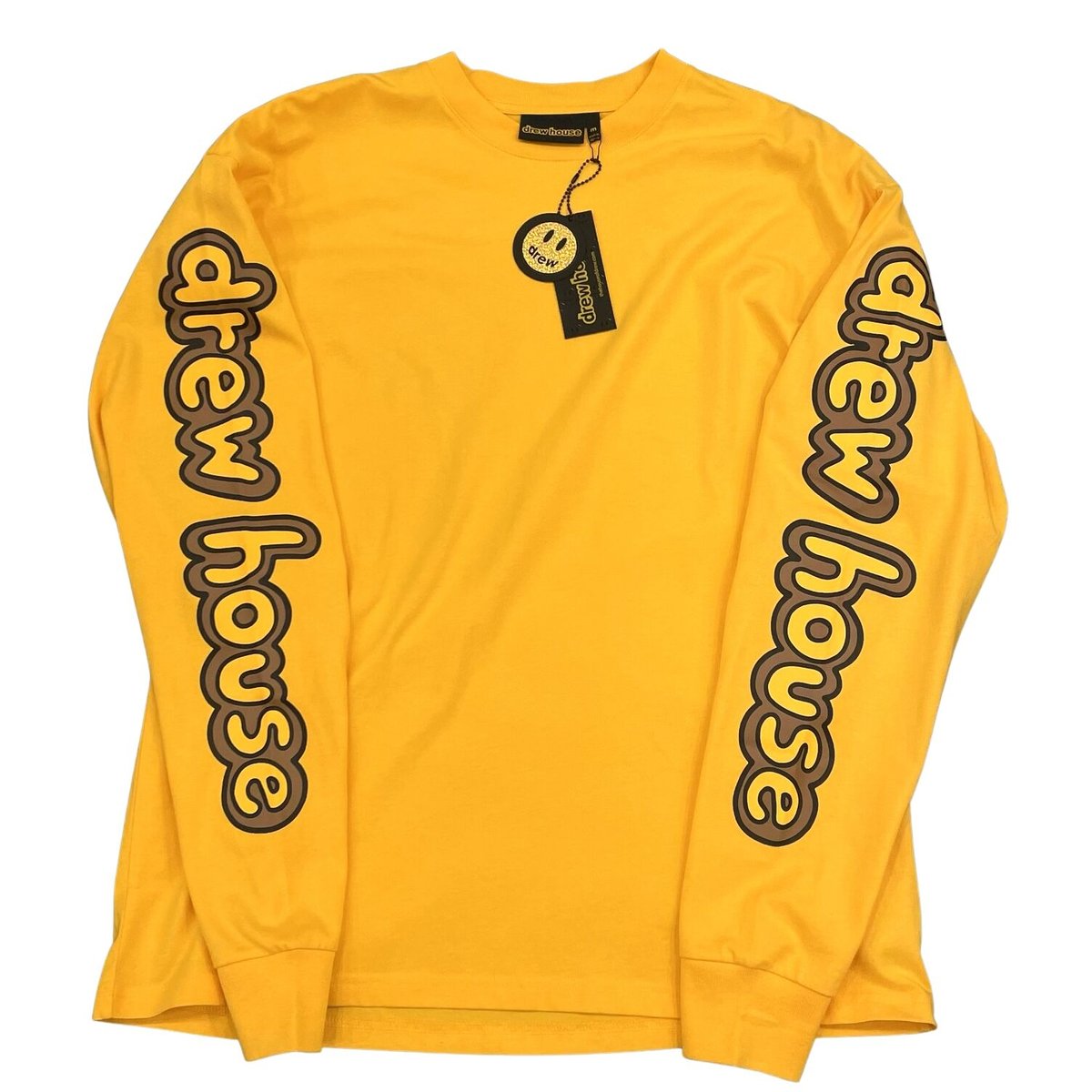 Drew House/LOGO Longsleeve YELLOW | BINGOSTAR ・ Drew House/LOGO Longsleeve YELLOW | BINGOSTAR ・