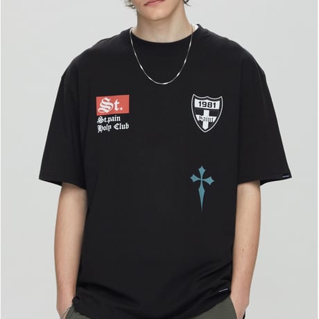 SAINTPAIN/ St.Cross  Tee (WHITE)